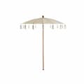 Pikkukuva 1 / 4: Skėtis nuo saulės DKD Home Decor Beige Luonnollinen Metalli 170 x 170 x 230 cm