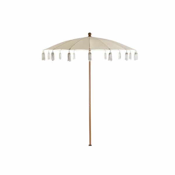 Skėtis nuo saulės DKD Home Decor Beige Luonnollinen Metalli 170 x 170 x 230 cm