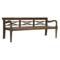 Miniatyrbillede 1 af 6: Bænk Home ESPRIT Mørkebrun Teak 190 x 70 x 75 cm