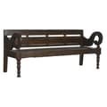 Miniatyrbillede 1 af 5: Bænk Home ESPRIT Mørkebrun Teak 196 x 68 x 82 cm