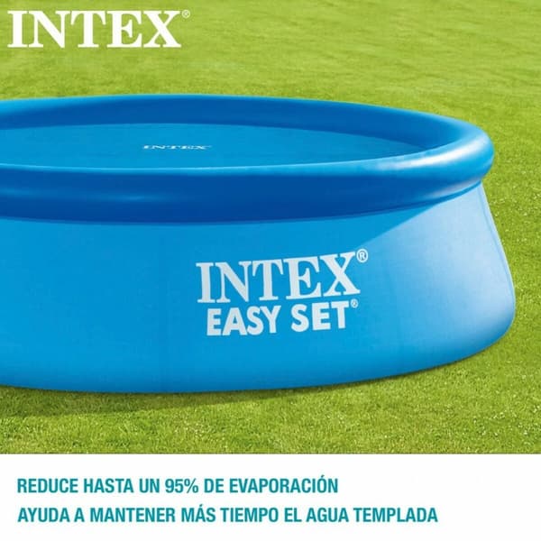 Swimmingpool Cover Intex Ø 244 cm Solar Cirkulær