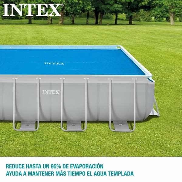 Pool Cover Intex Frame Sol Rektangulär 378 x 186 cm