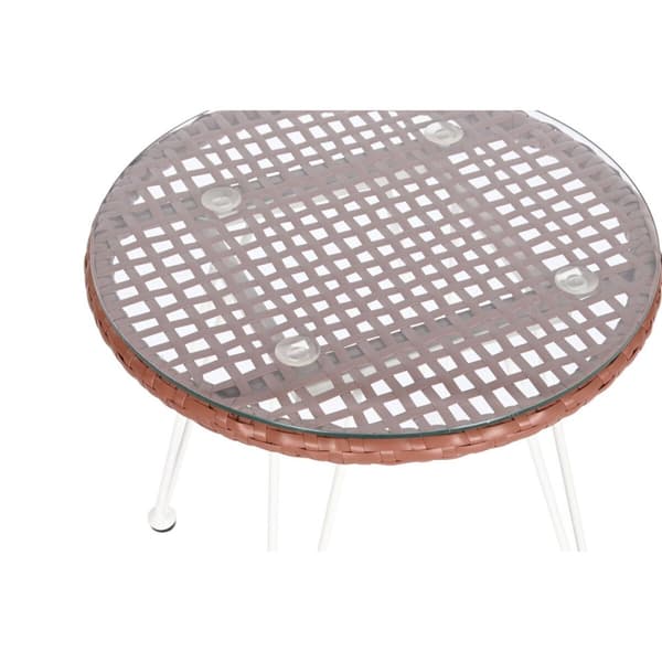 Bordsgrupp med 2 stolar DKD Home Decor 56 x 57,5 x 82 cm