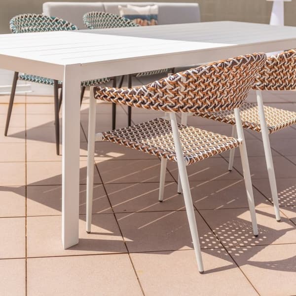 Vrtni stol Nadia Biscuit Aluminium