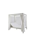 Pikkukuva 4 / 5: Garden day bed DKD Home Decor Valkoinen Alumiini (148 x 188 x 205 cm)