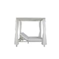Pikkukuva 2 / 5: Garden day bed DKD Home Decor Valkoinen Alumiini (148 x 188 x 205 cm)