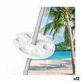 Pikkukuva 2 / 4: Rantavarjo kuppiteline Aktive 29,5 x 8 x 29,5 cm Skėtis nuo saulės (12 osaa)
