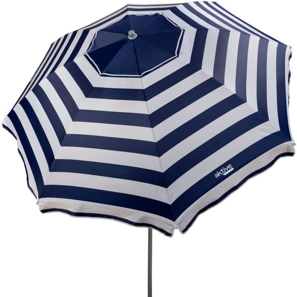 Napernyő Aktive Blå/Vit 220 x 209 x 220 cm Stål Oxford-tyg (6 antal)