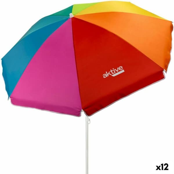 Napernyő Aktive Multicolour Stål 180 x 185 x 180 cm (12 antal)