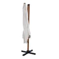 Pikkukuva 5 / 7: AXI Nima Parasol Brown/Beige - Parasol large 300x300 cm - Ripustettava aurinkovarjo, Alumiinirunko, 360° Kierto, Parvekkeen aurinkovarjo 3x3 -