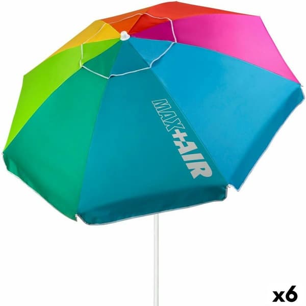 Aurinkovarjo Aktive Flerfarget 200 x 203 x 200 cm Stål (6 enheter)