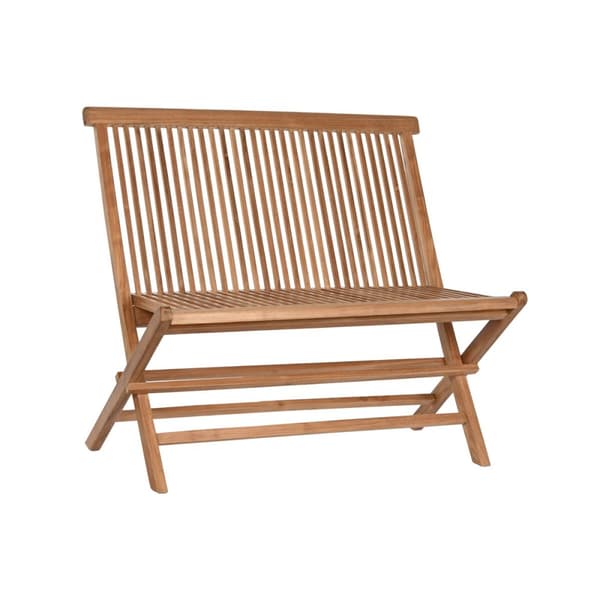 Bænk Home ESPRIT Brun Natur 100 x 45 x 90 cm