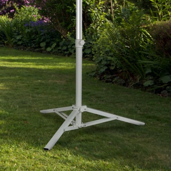 Base for parasoll Aktive Hvit Metall 61 x 49,5 x 61 cm (6 enheter)