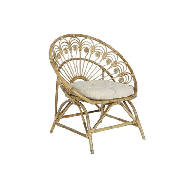 Trädgårdssoffa DKD Home Decor Vit Brun 75 x 50 x 90 cm 80 x 66 x 89 cm 84 x 70 x 90 cm