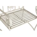 Miniatyrbillede 6 af 6: Vrtni stol DKD Home Decor Hvid Metal 63,5 x 52 x 98 cm