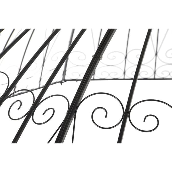 Pergola DKD Home Decor Svart Järn (304 x 304 x 332 cm)