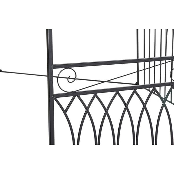 Pergola DKD Home Decor Svart Järn (304 x 304 x 332 cm)
