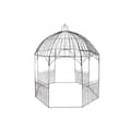 Miniatyrbild 1 av 4: Pergola DKD Home Decor Svart Järn (304 x 304 x 332 cm)