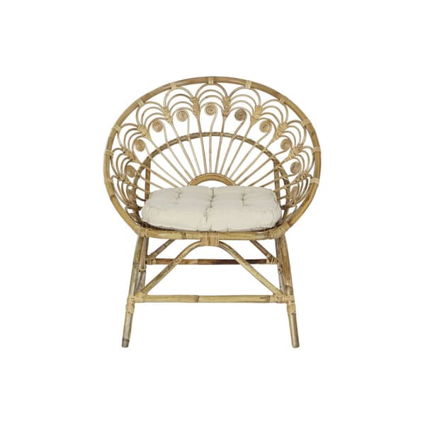 Trädgårdssoffa DKD Home Decor Vit Brun 75 x 50 x 90 cm 80 x 66 x 89 cm 84 x 70 x 90 cm