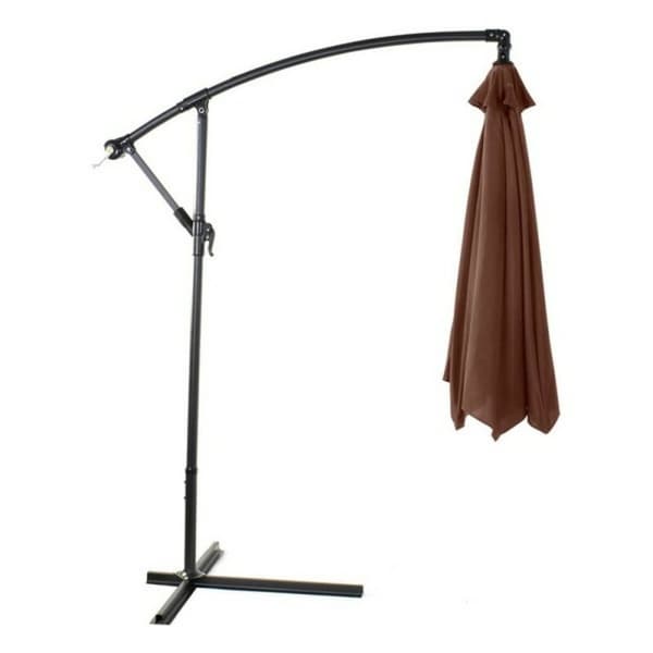 Parasol DKD Home Decor MB-166676 Ruskea Monivärinen Teräs Metalli/Muovinen 300 x 300 x 250 cm