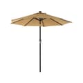 Miniatyrbillede 1 af 7: Parasol - med LED -solbelysning - Taupe