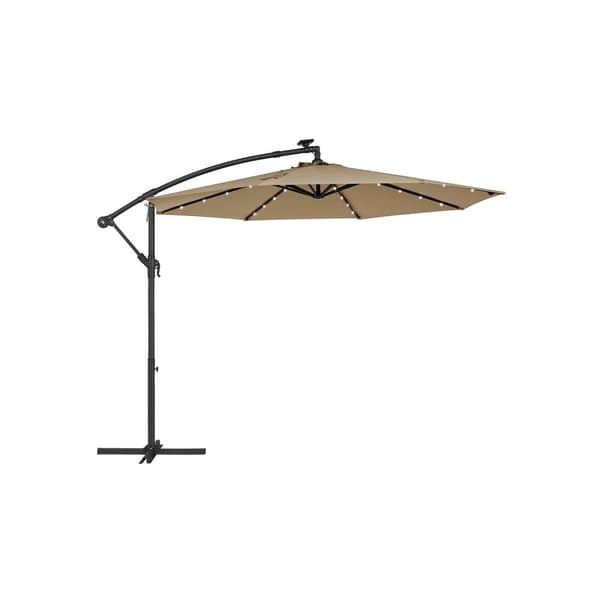 Parasol-med solenergi LED-belysningsstandard