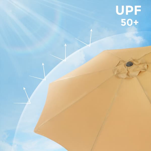 Parasol - Ø 300 cm - Taupe