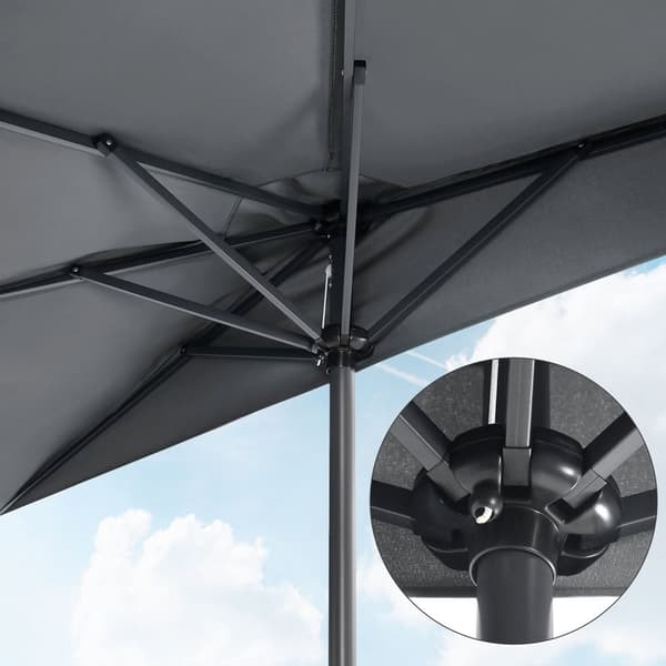 Parasol - Terrace Parasol - Med krumtap - Ø 270 cm - Beige