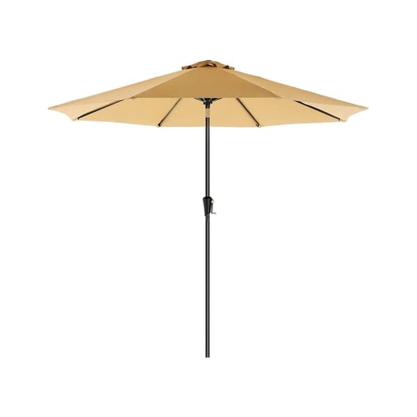 Garden Parasol - Terrace Parasol - Awisning - Sun Protection - Taupe