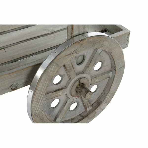 Trädgårdsvagn DKD Home Decor 87 x 14 x 109 cm 87 x 41 x 109 cm Ljusbrun