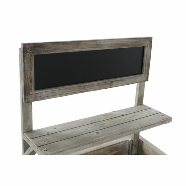 Trädgårdsvagn DKD Home Decor 87 x 14 x 109 cm 87 x 41 x 109 cm Ljusbrun