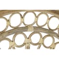 Miniatyrbild 4 av 5: Trädgårdssoffa DKD Home Decor Vit Brun Naturell 92 x 66 x 145 cm 86 x 51 x 145 cm 88 x 60 x 146 cm