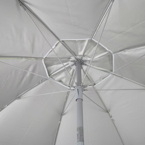 Napernyő Aktive UV50 Ø 200 cm Korall Polyester Aluminium 200 x 198 x 200 cm (6 antal)