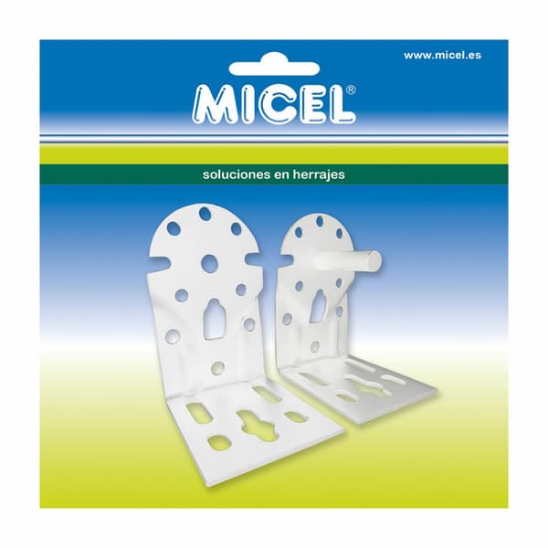 Stöd för markis Micel TLD08 Vit 6,5 x 8,6 x 10,8 cm Axel