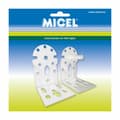 Miniatyrbild 2 av 3: Stöd för markis Micel TLD08 Vit 6,5 x 8,6 x 10,8 cm Axel