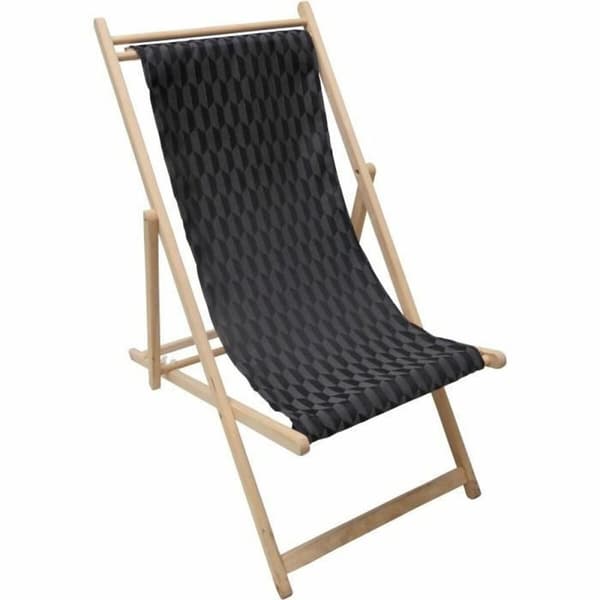 Edények Jardin Prive Svart Geometrisk 132 x 55 x 35 cm bokträ
