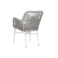 Miniatyrbild 3 av 5: Trädgårdssoffa Home ESPRIT Vit Grå Aluminium syntetisk rattan 57 x 63 x 84 cm