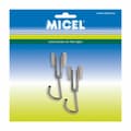 Miniatyrbillede 2 af 3: Remskive til pergola Micel TLD17 Rustfrit stål 18,5 x 17 x 60 mm Udvendig 2 enheder