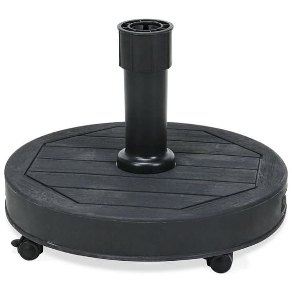 Trädgårdsparaplyfot i antracitbetong, 27 kg