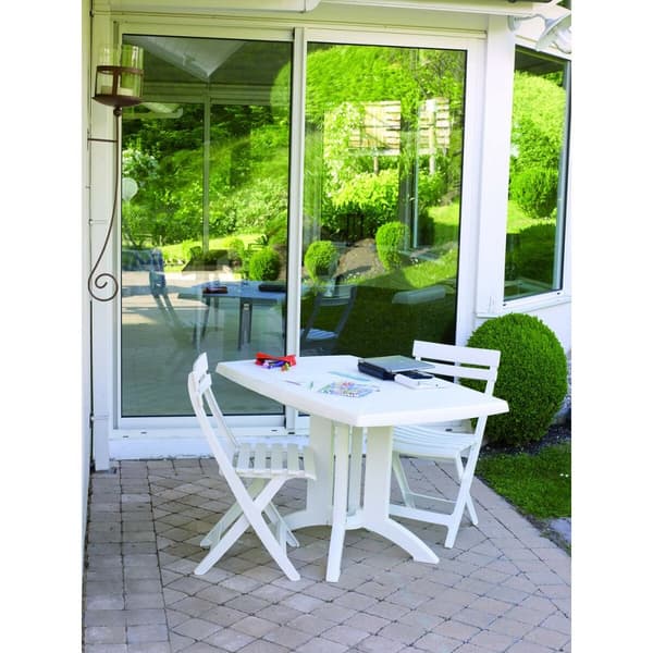 Vrtni stol Hvid 42 x 50 x 80 cm