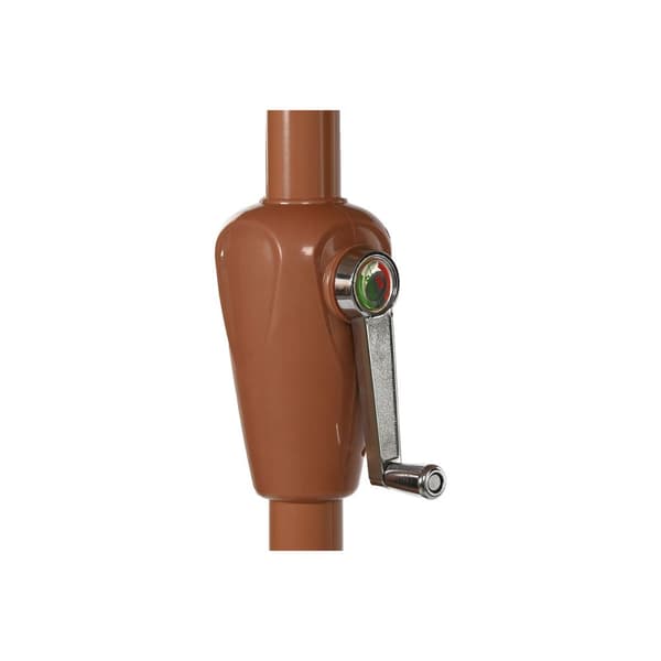 Senčnik Home ESPRIT Brun Polyetylen Stål 250 x 250 x 245 cm