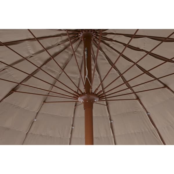 Senčnik Home ESPRIT Brun Polyetylen Stål 250 x 250 x 245 cm