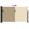Miniatyrbild 5 av 10: Indragbar sidomarkis beige 120x500 cm
