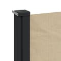 Miniatyrbild 7 av 10: Indragbar sidomarkis beige 120x500 cm
