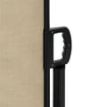 Miniatyrbild 8 av 10: Indragbar sidomarkis beige 120x500 cm
