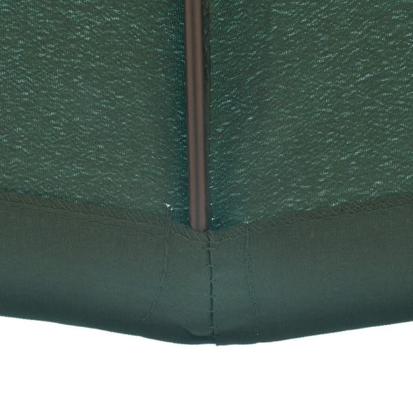 Rootz Garden Parasol - Tiltable paraply - Sunshade Canopy - UV -beskyttelse - 2,5 m diameter x 2,4 m højde - Grøn