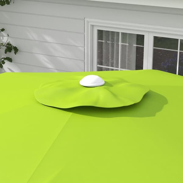 Rootz Octagonal Garden Parasol - utomhusparaply - Sun Canopy - UV Protection - Ø 292 x 242h cm
