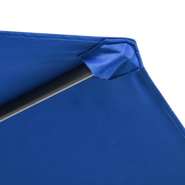 Rootz Offset Tilming Funbing Garden -säteen - Patio Parasol - Auringonvarjostin - Optimaalinen auringonsuoja - 2,97m x 2,5 metriä jalustalla