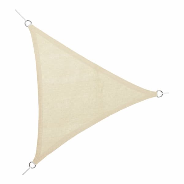 Skyggesejl Faura Beige 3,6 x 3,6 x 3,6 m Trekantet