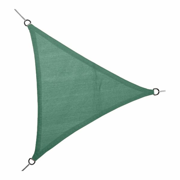 Skyggeseil Faura Grønn 5 x 5 x 5 m Trekantet
